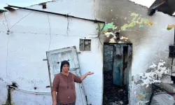 Hatay’da Madde Bağımlısının Evi Ateşe Verdiği Anlar Korku Yarattı