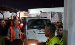 81 günlük ablukanın ardından Gazze’ye ilk yardım tırları giriş yaptı