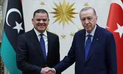 Cumhurbaşkanı Erdoğan, Libya Başbakanı Dibeybe ile görüştü