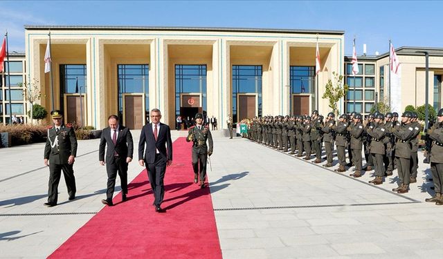 KKTC'nin yeni Cumhurbaşkanı Erhürman göreve başladı