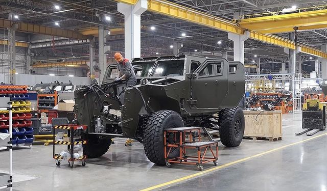 Türkiye’den 857 milyon avroluk zırhlı araç ihracatı