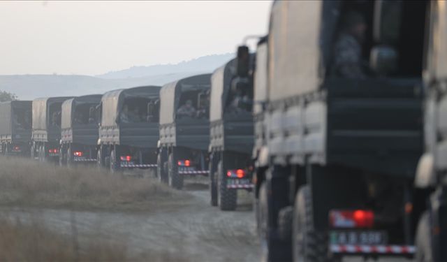 Düşen askeri uçağın enkazı Türkiye’ye getirildi