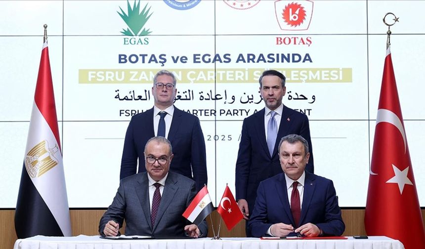 “BOTAŞ’ın FSRU’su İlk Kez Yurt Dışında: Türkiye’den Mısır’a Enerji Köprüsü”