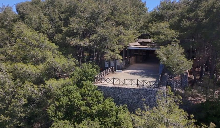 UNESCO kayıtlı yazıtlarıyla dikkat çeken müze, havadan eşsiz bir bakışla belgelendi
