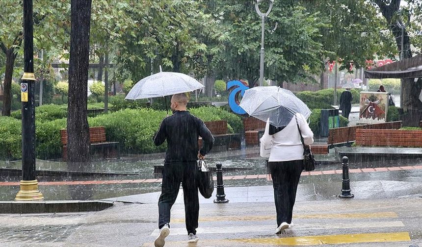 Meteoroloji’den 15 il için sağanak ve gök gürültüsü uyarısı